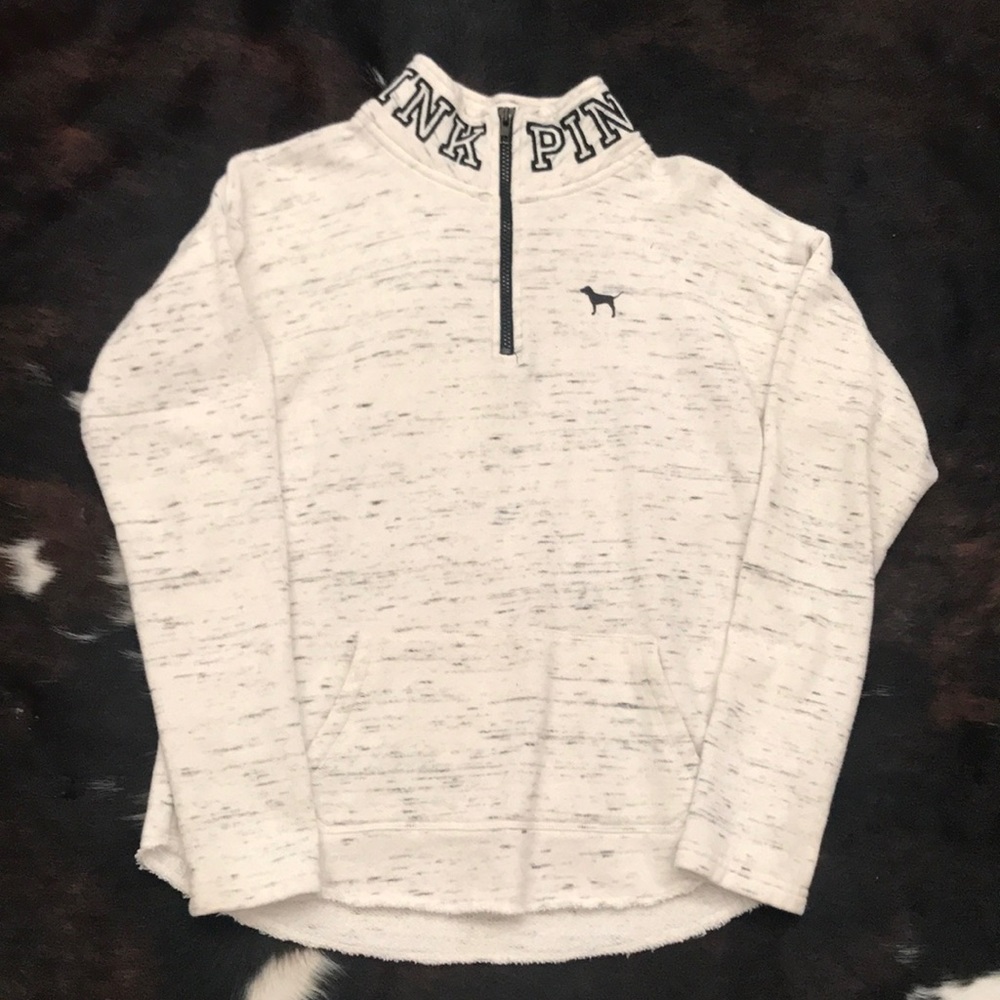 Victoria’s Secret Pink Quarter Zip Sweatshirt